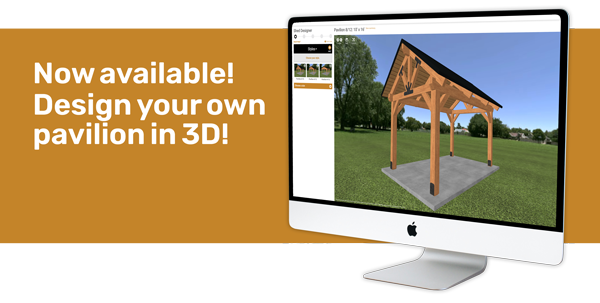 Now Available! Design your own pavilion in 3D!